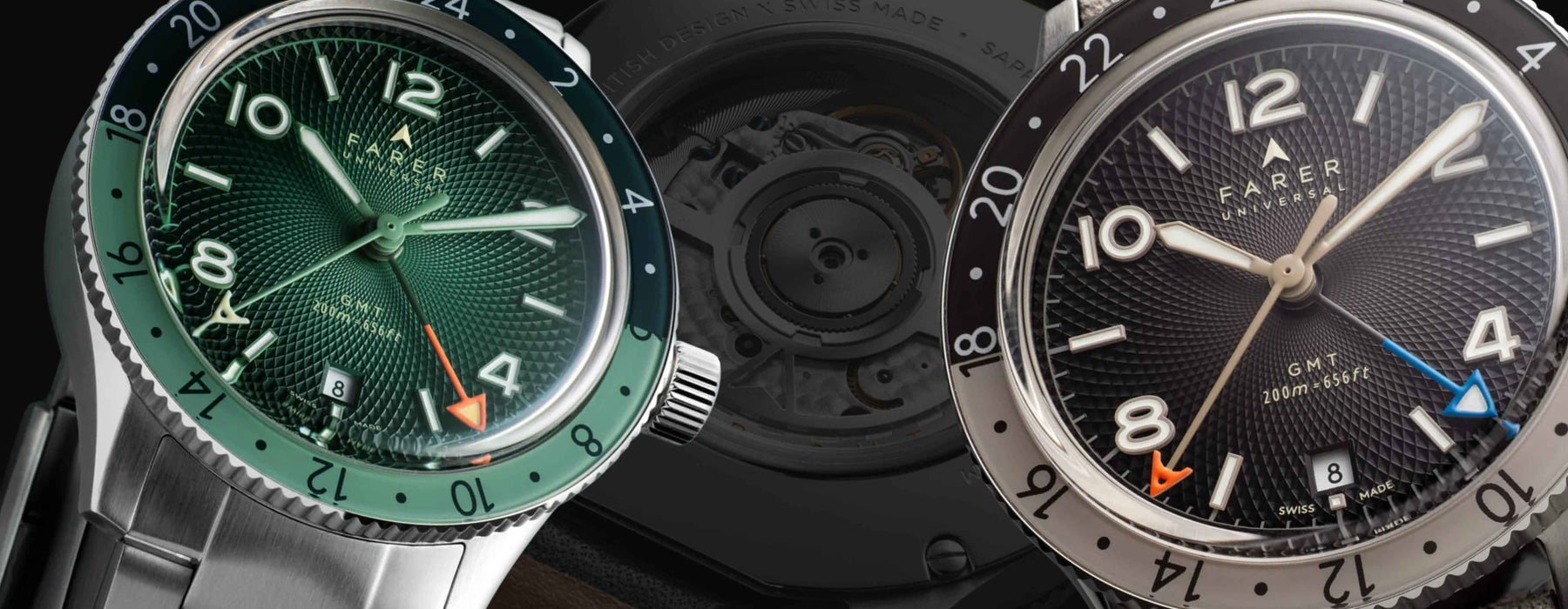 Farer Universal Add Two New Pieces to the GMT Bezel Collection - 2NDs